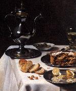 Pieter Claesz with Turkey ie oil painting reproduction